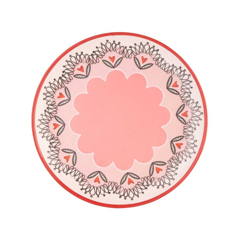 Cath Kidston Cherry Melamine Dinner Plates Set of 4 image number 1