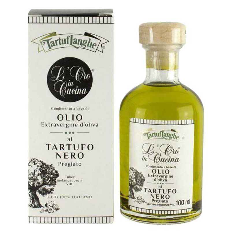 TartufLanghe Olive Oil with Black Winter Truffle 100ml image number 0
