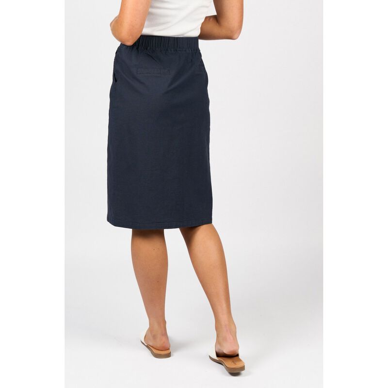 Vassalli Flat Front Pull On Skirt image number 1