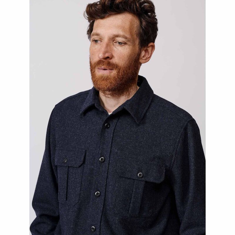 Aubin Lysaghts Wool Overshirt image number 2