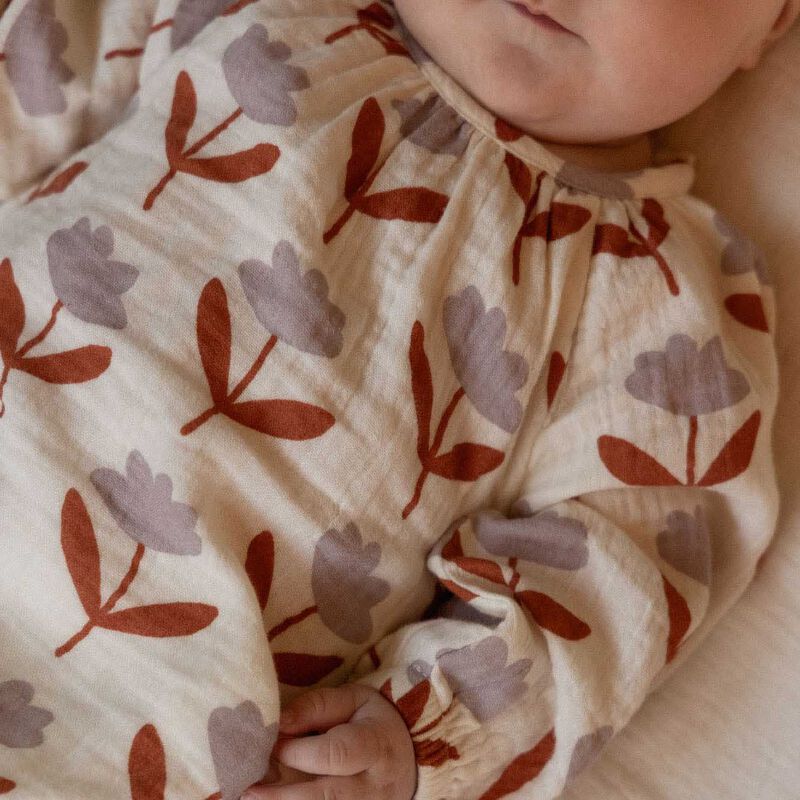 Nature Baby Meadow Bodysuit Muslin image number 2