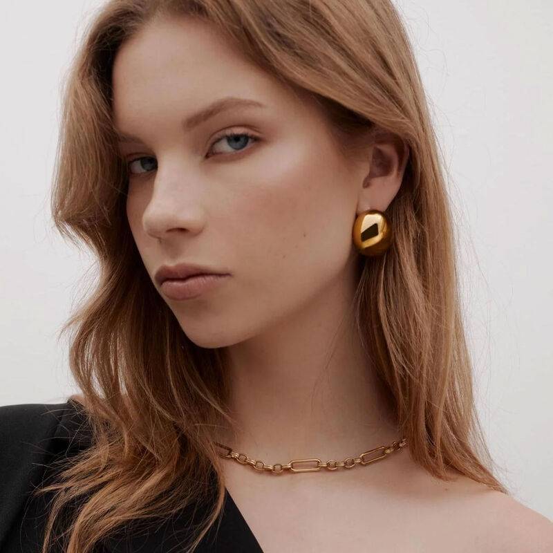 Silk & Steel Luxe Necklace image number 1