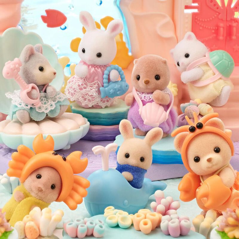 Sylvanian Families  Baby Sea Friends Series Cdu 16 image number 2