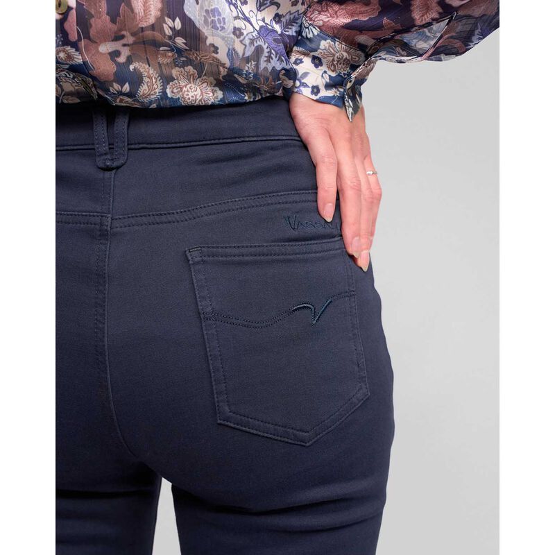 Vassalli Slim Leg Full Length Knit Jean image number 2