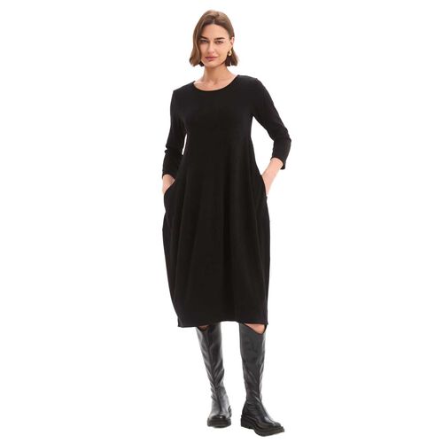 TIRELLI Diagonal Seam Knit Dress