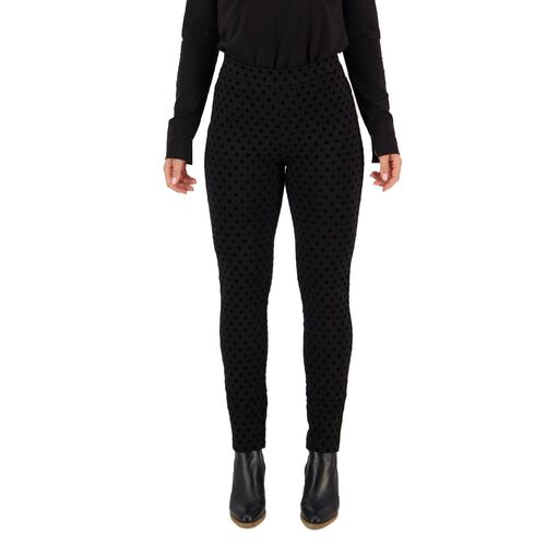 Vassalli Skinny Leg Ankle Grazer Printed Ponti Pull On