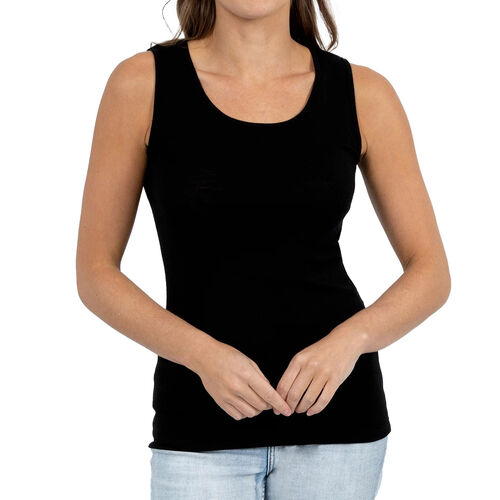 Baselayer Pure Wool Rib Vest