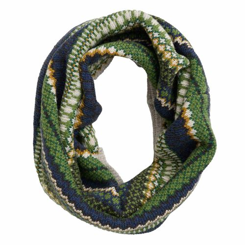 Seasalt Cornwall Touchstone Snood Weaving Needle Grassland Mix