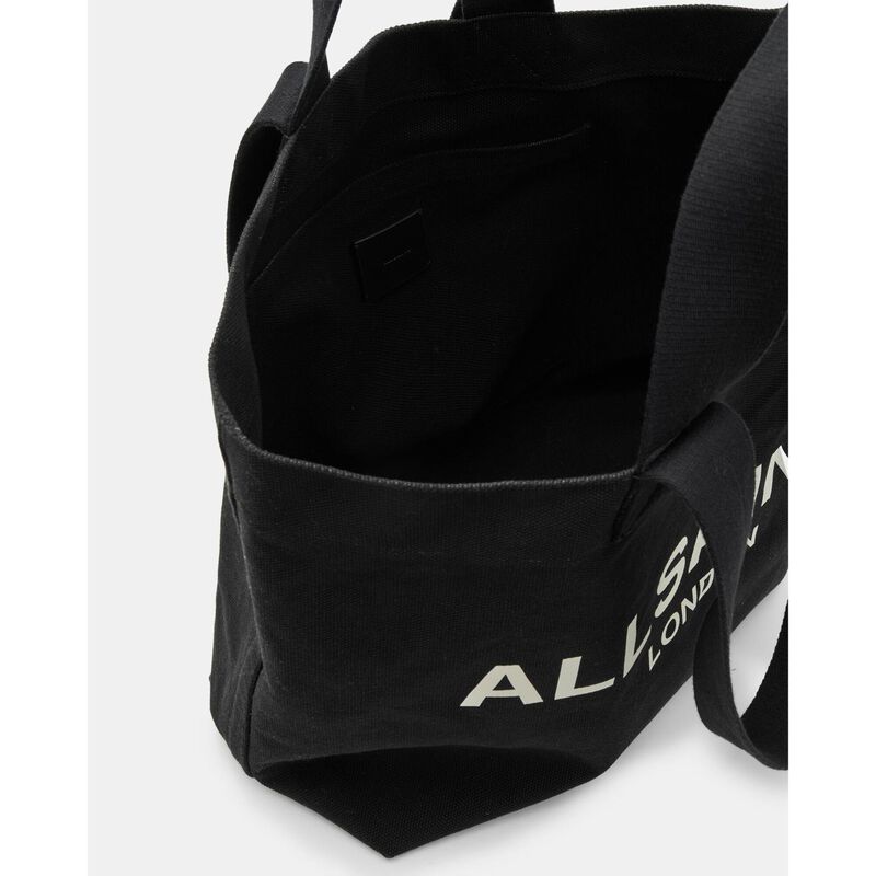 AllSaints Ali Logo Canvas Tote Bag image number 2
