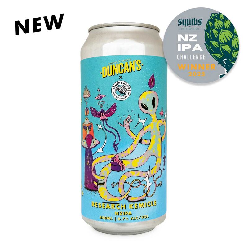 Duncan's Research Kemicle NZ IPA 6.7% 440ml image number 0
