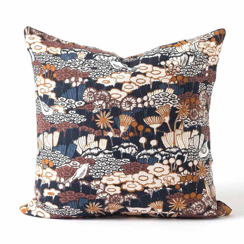 Citt&agrave; Bloomsbury Cushion Cover Midnight/Multi 55x55cm image number 0