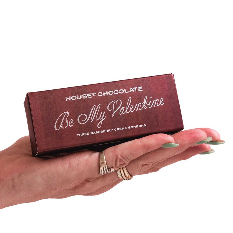 House of Chocolate 'Be My Valentine' Raspberry Creme Milk Chocolate Bonbons image number 0