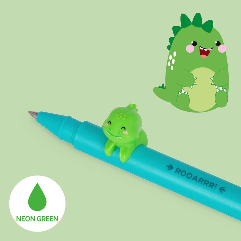 Legami Lovely Friends Gel Pen - Dino image number 1