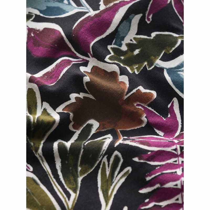 Seasalt Cornwall Molevenny Tunic Inked Foliage Onyx image number 2