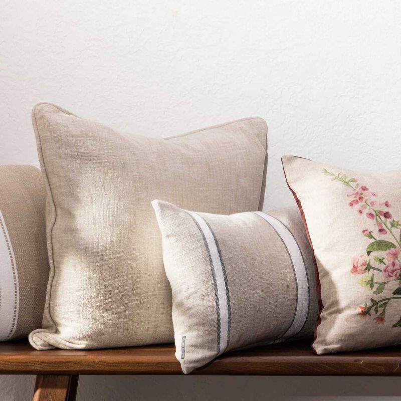 Wallace Cotton Trellis Rectangle Cushion Cover image number 3