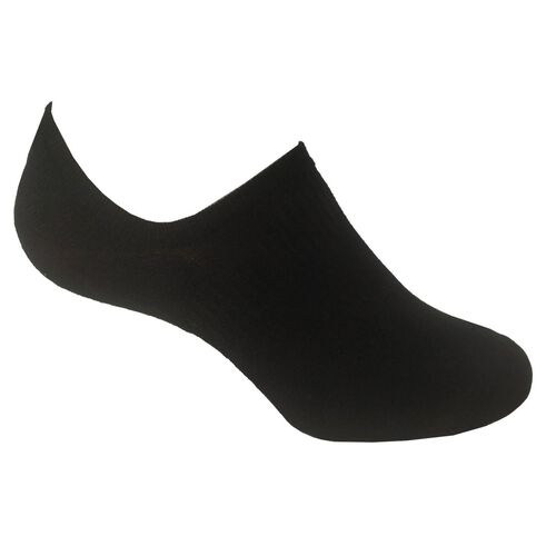 DS Socks Mens Cotton Coolmax Invisible Liner Socks - 2 Pack