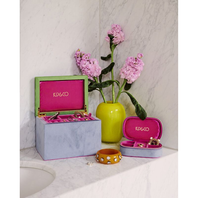 Kip&Co Kaleidoscope Velvet Jewellery Box image number 2