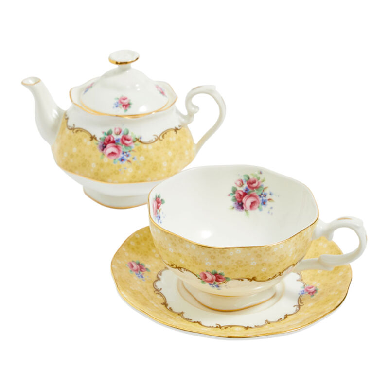 Royal Albert 100 Years Tea for One 500ml Bouquet 1990 image number 1