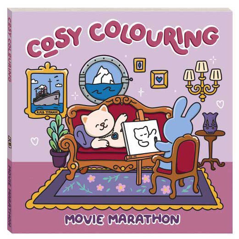 Hinkler&nbsp; Cosy Colouring Movie Marathon image number 0