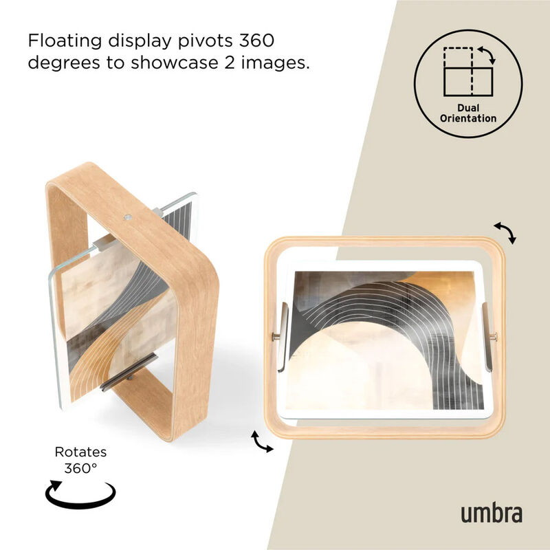 Umbra Bellwood Desk Frame 4x6 Natural image number 2