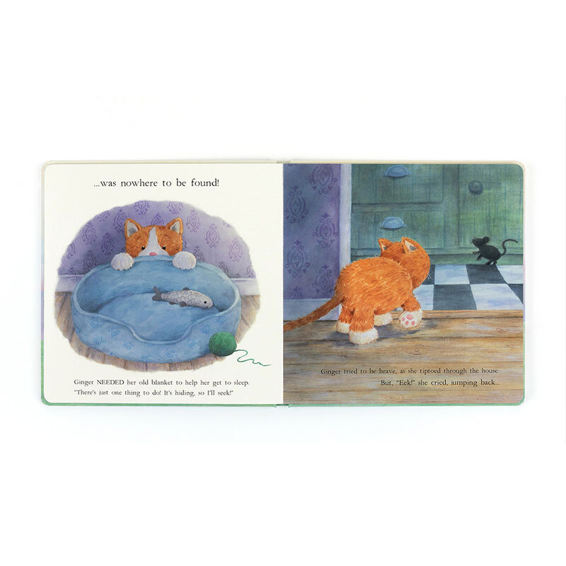 Jellycat Ginger, The Courageous Kitten Book image number 2