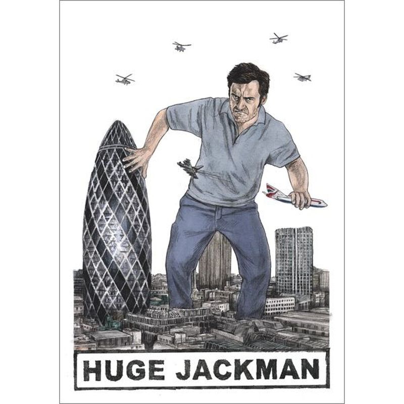 Vevoke Card Huge Jackman image number 0
