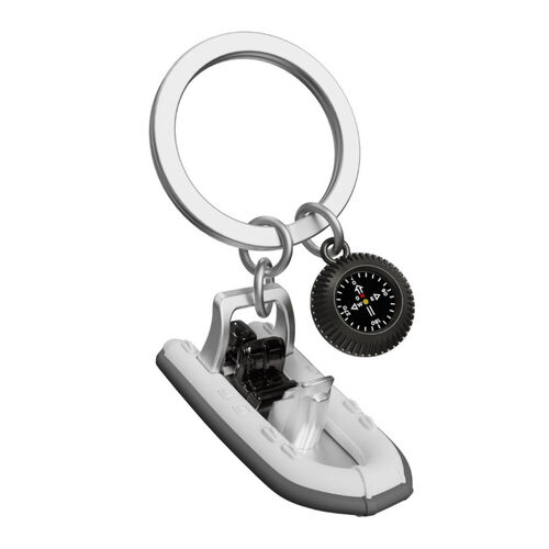 Metalmorphose Rubber Boat Keychain