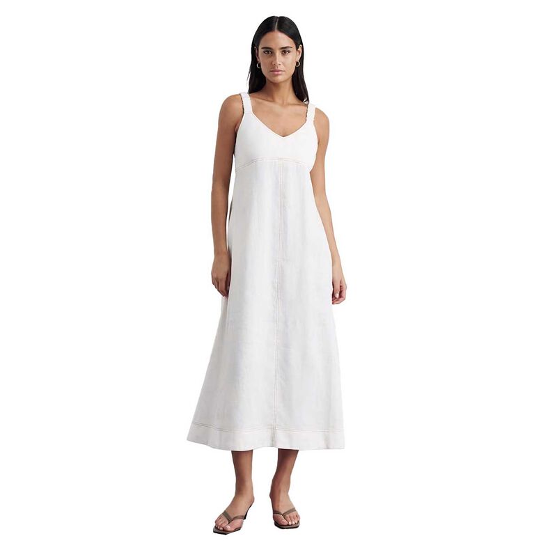 JAG Sara Linen Midi Dress image number 8