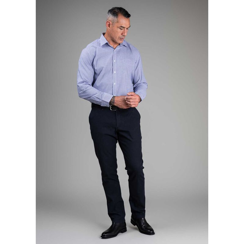 Rembrandt Tyler Navy Birdseye Chinos image number 2