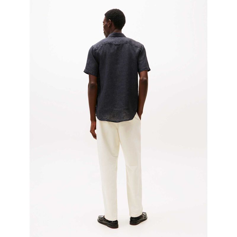 Tommy Hilfiger Washed Pure Linen Shirt image number 1