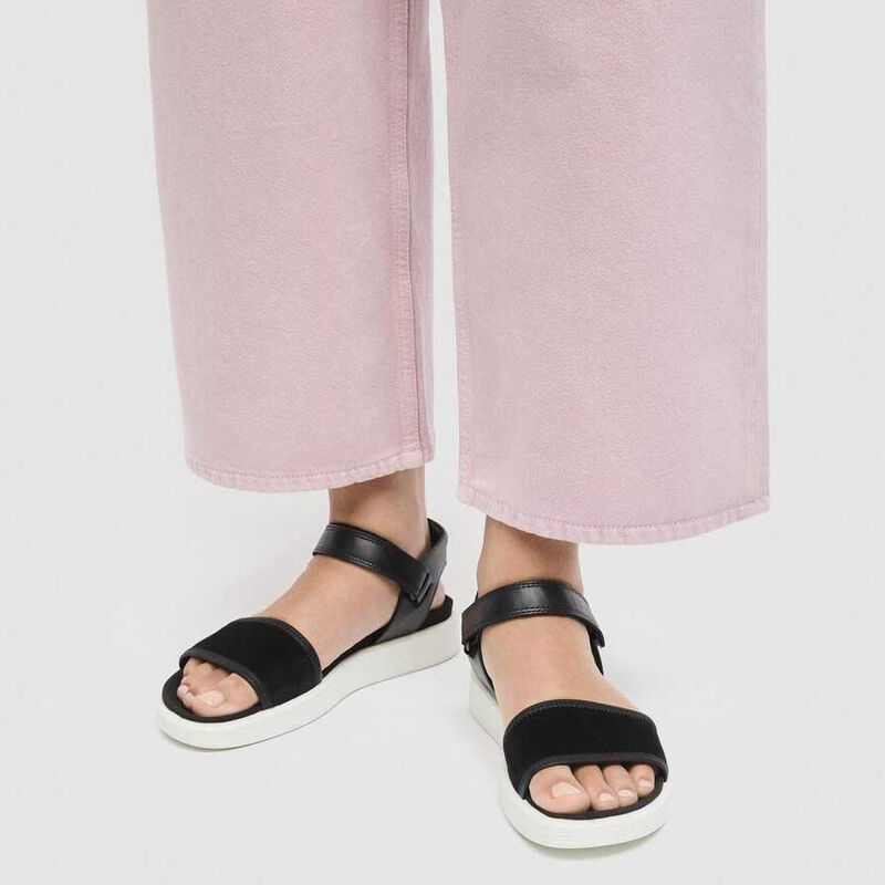 ECCO Soft Sandal W Black image number 3