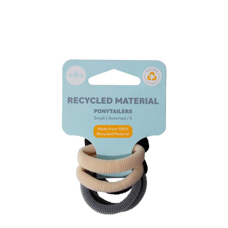 Over & Over Elastics Ponytailers Small Assorted (6) image number 0