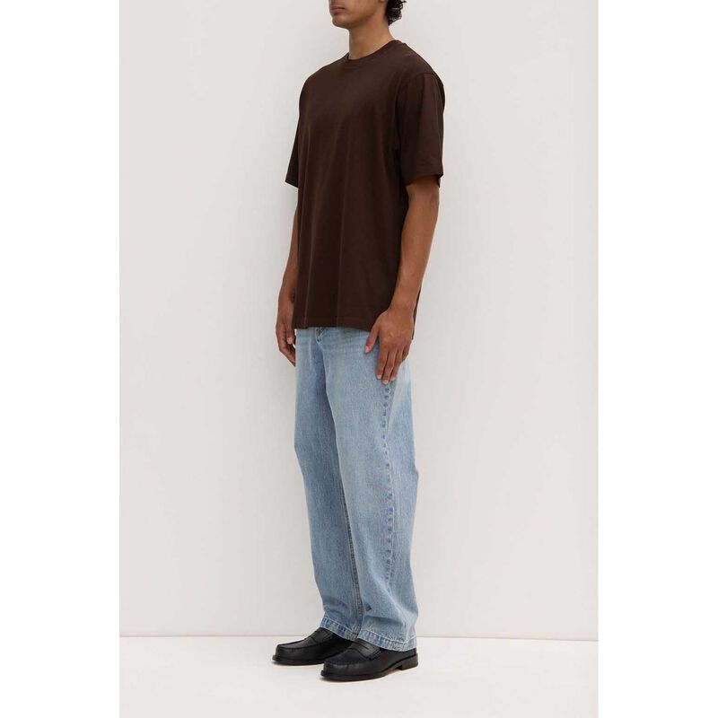 Assembly Label Knox Organic Oversized Tee Ganache image number 3