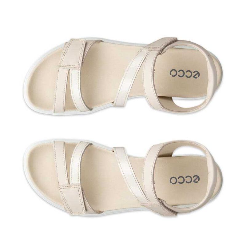 ECCO Soft Sandal W Limestone image number 1