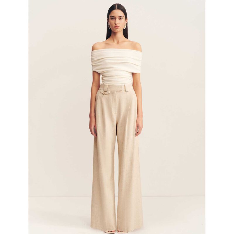 Shona Joy Newman High Waisted Tailored Pant image number 3