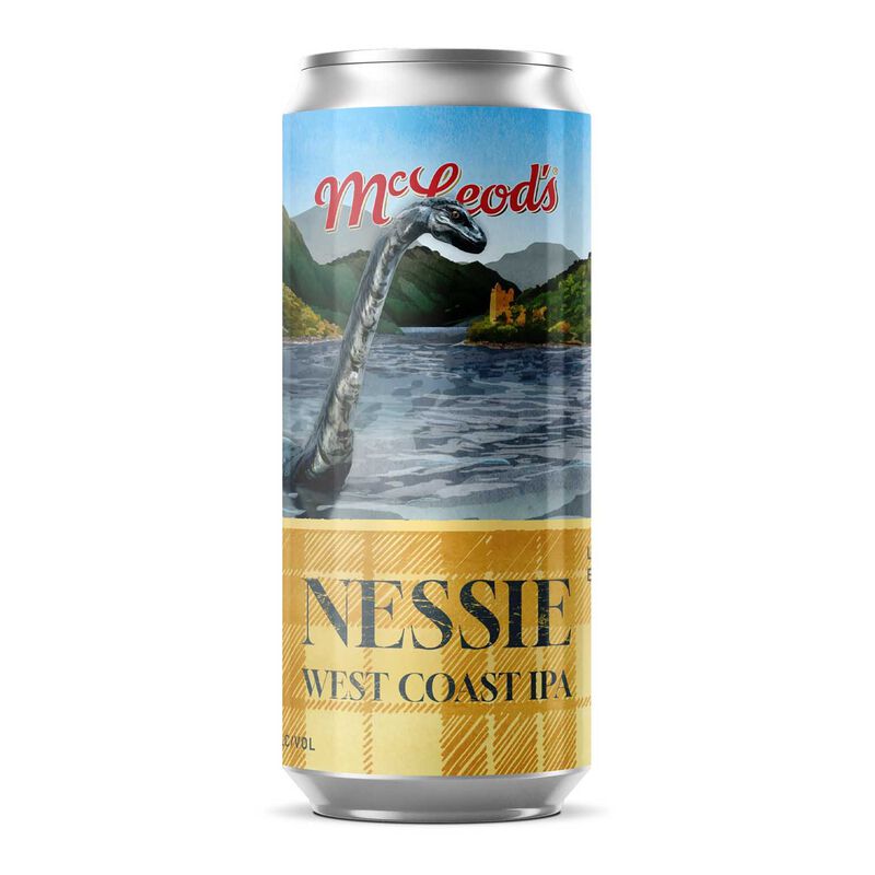 McLeod's Nessie West Coast IPA 7.5% 440ml image number 0