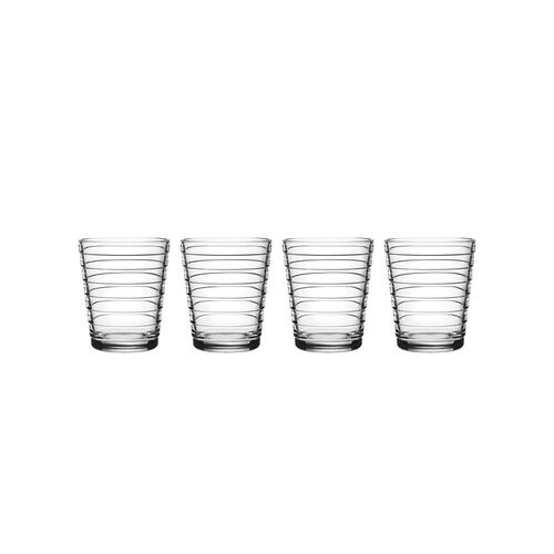 iittala Aino Aalto Tumbler Clear Set of 4
