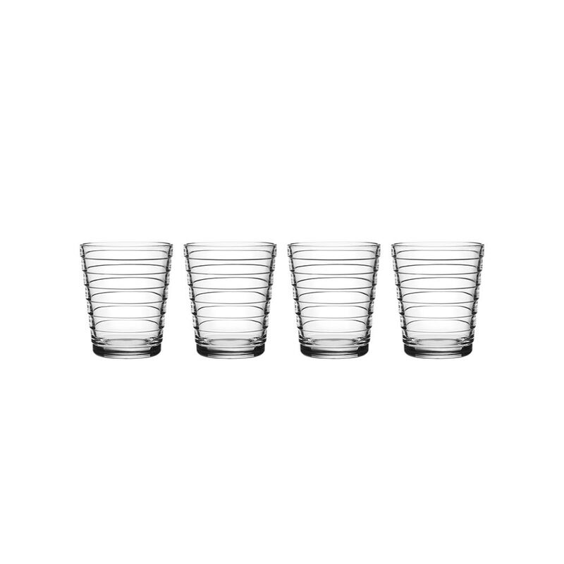 iittala Aino Aalto Tumbler Clear Set of 4 image number 0