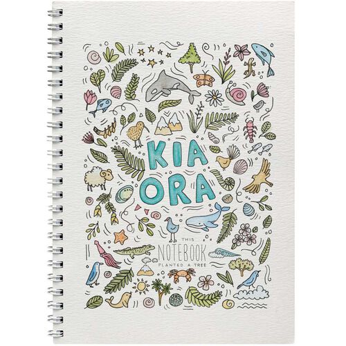 Little Difference Kia Ora Montage Notebook