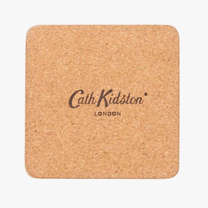 Cath Kidston Painted Table Cb Square Coasters 4Pk image number 1