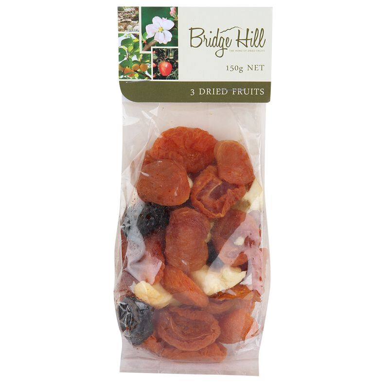 Bridge Hill Dried Three Fruits 150g image number 0