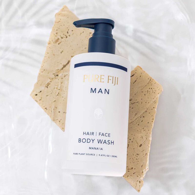 Pure Fiji MAN Hair Face & Body Wash - Mana'ia 280ml image number 1