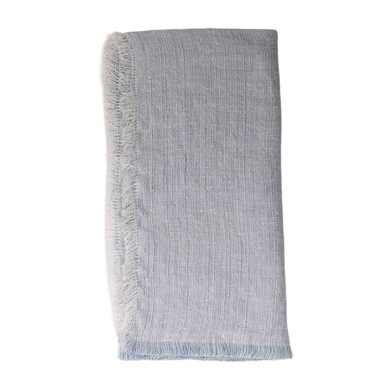 French Country Linen Napkin Pale Blue image number 0