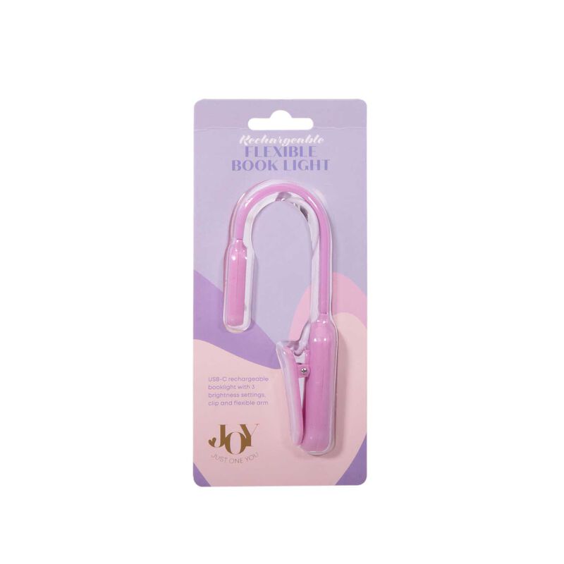 JOY Flexi Clip On Rechargeable Book Light - 2 Assorted Designs image number 3