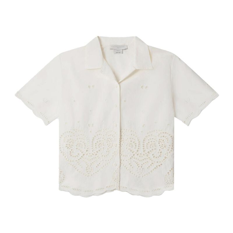 Stella McCartney Embroidery Anglaise Cotton Shirt image number 0