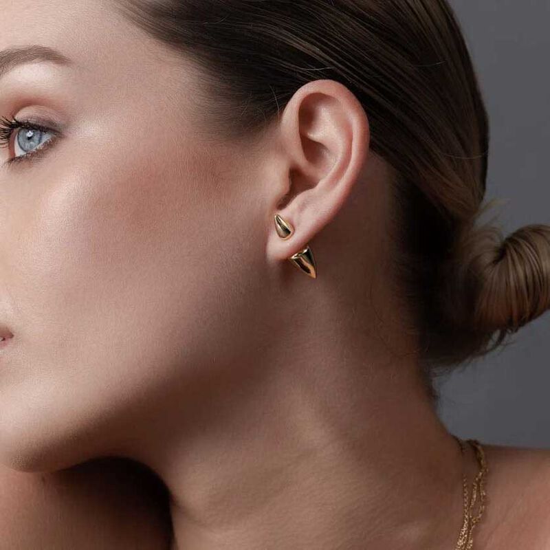 Silk & Steel Echo Earrings image number 1