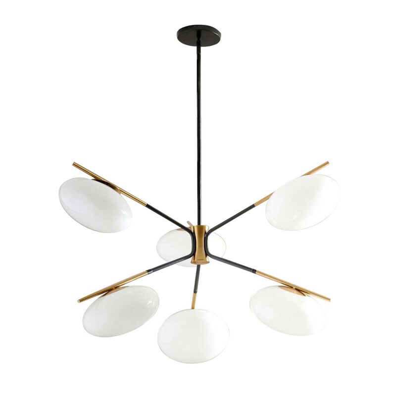 West Elm Champignon Chandelier 6 Light image number 0