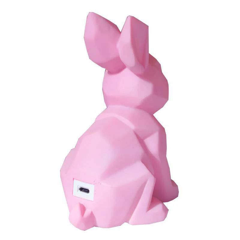 House Of Disaster Mini Led Light Pink Rabbit image number 2