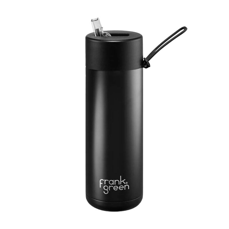 frank green 20oz Ceramic Reusable Bottle with Straw Lid image number 0