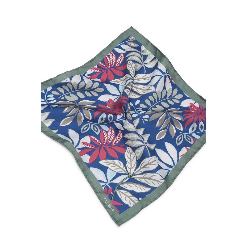 M.J. Bale St Barts Pocket Square image number 1